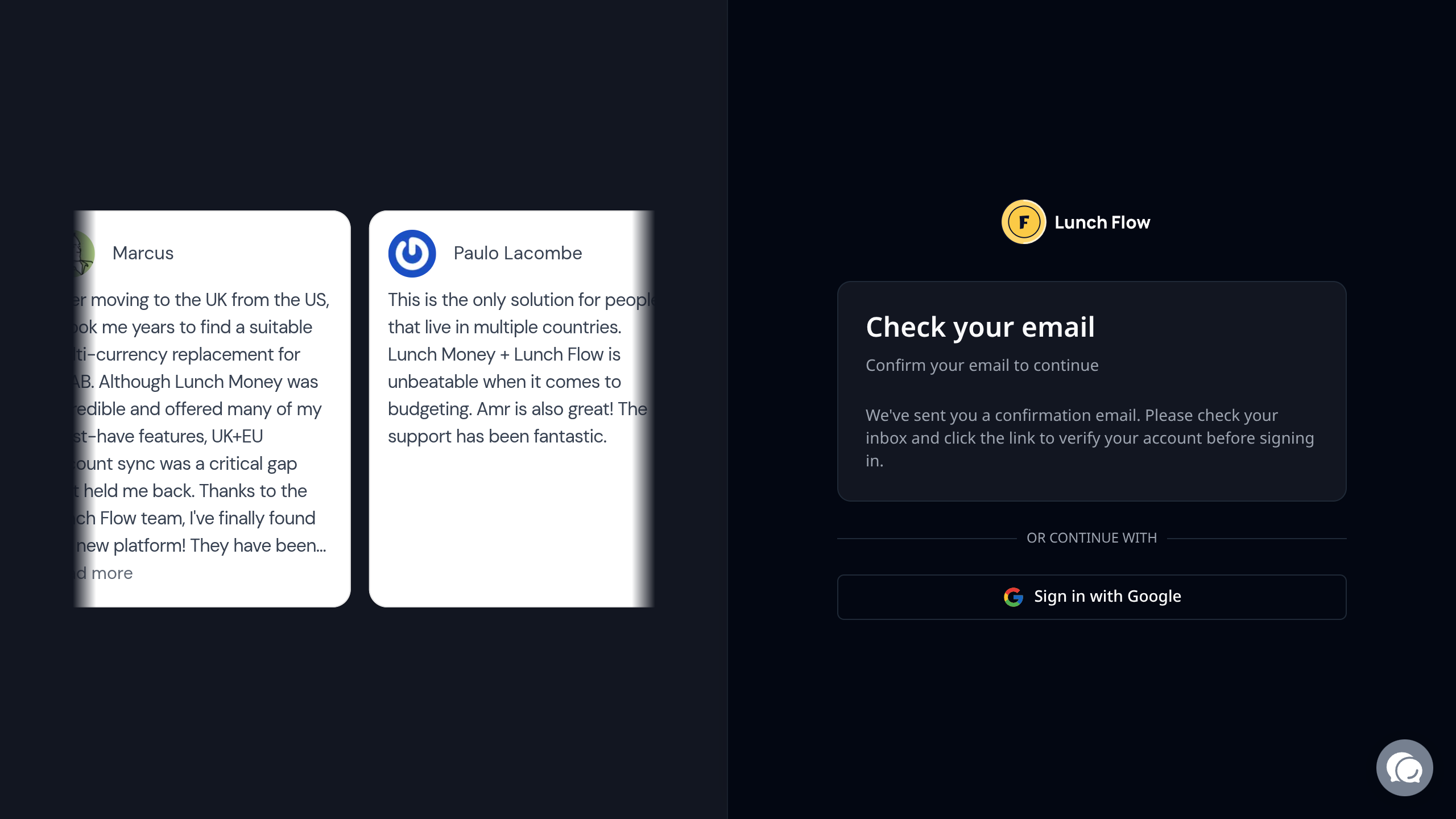 Verify your email address