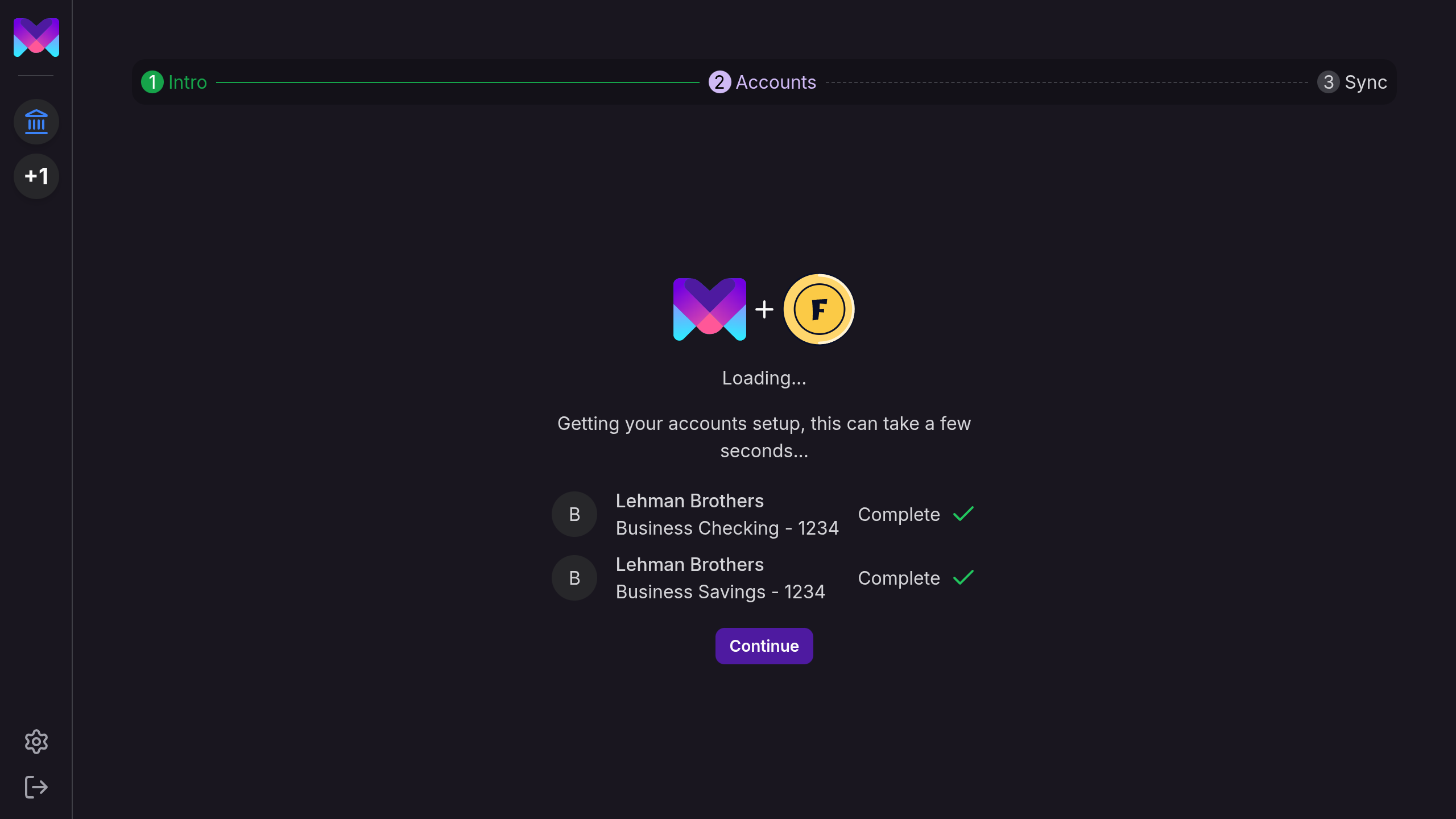 monetr Lunch Flow complete